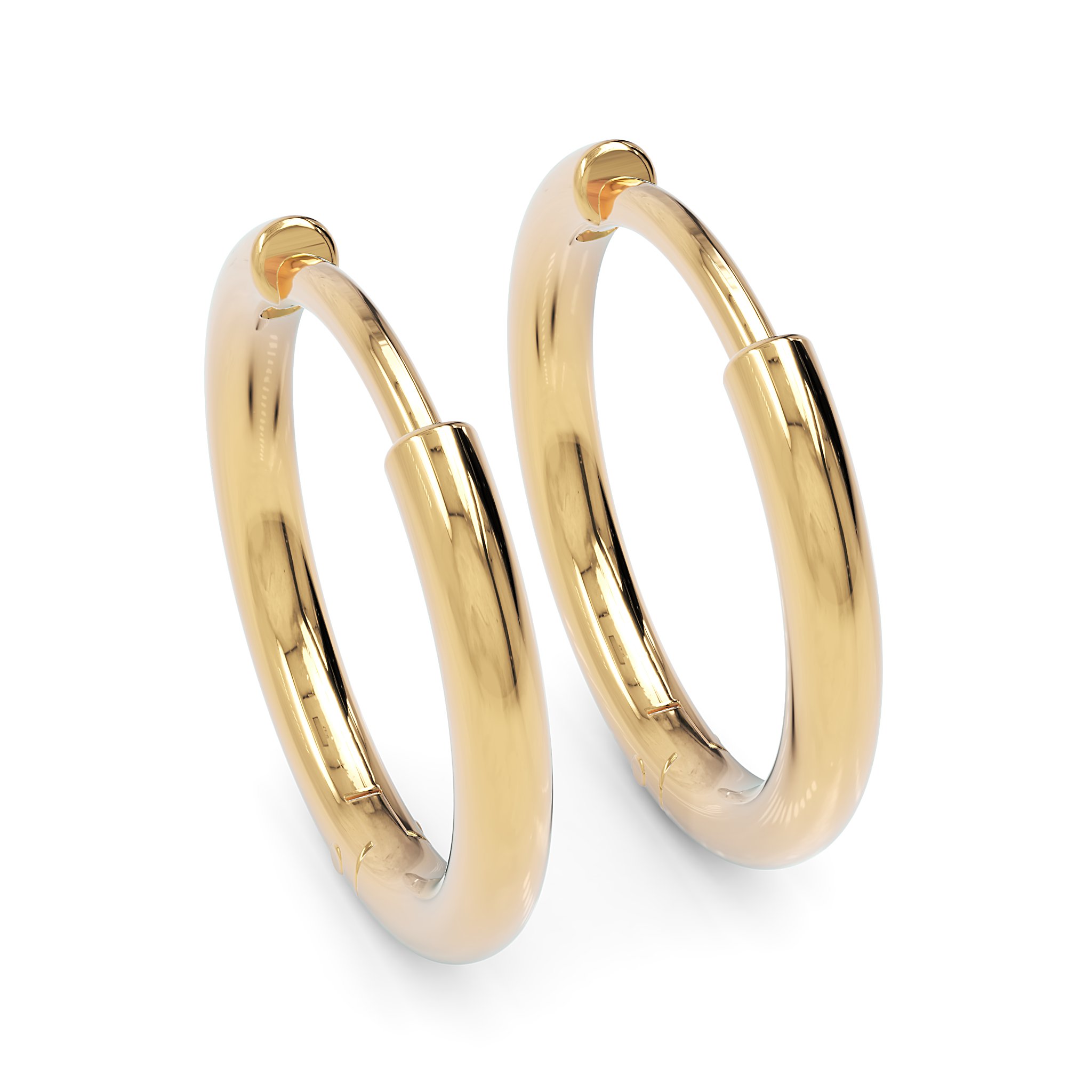 Brinco Argola Elaria em Ouro 18K