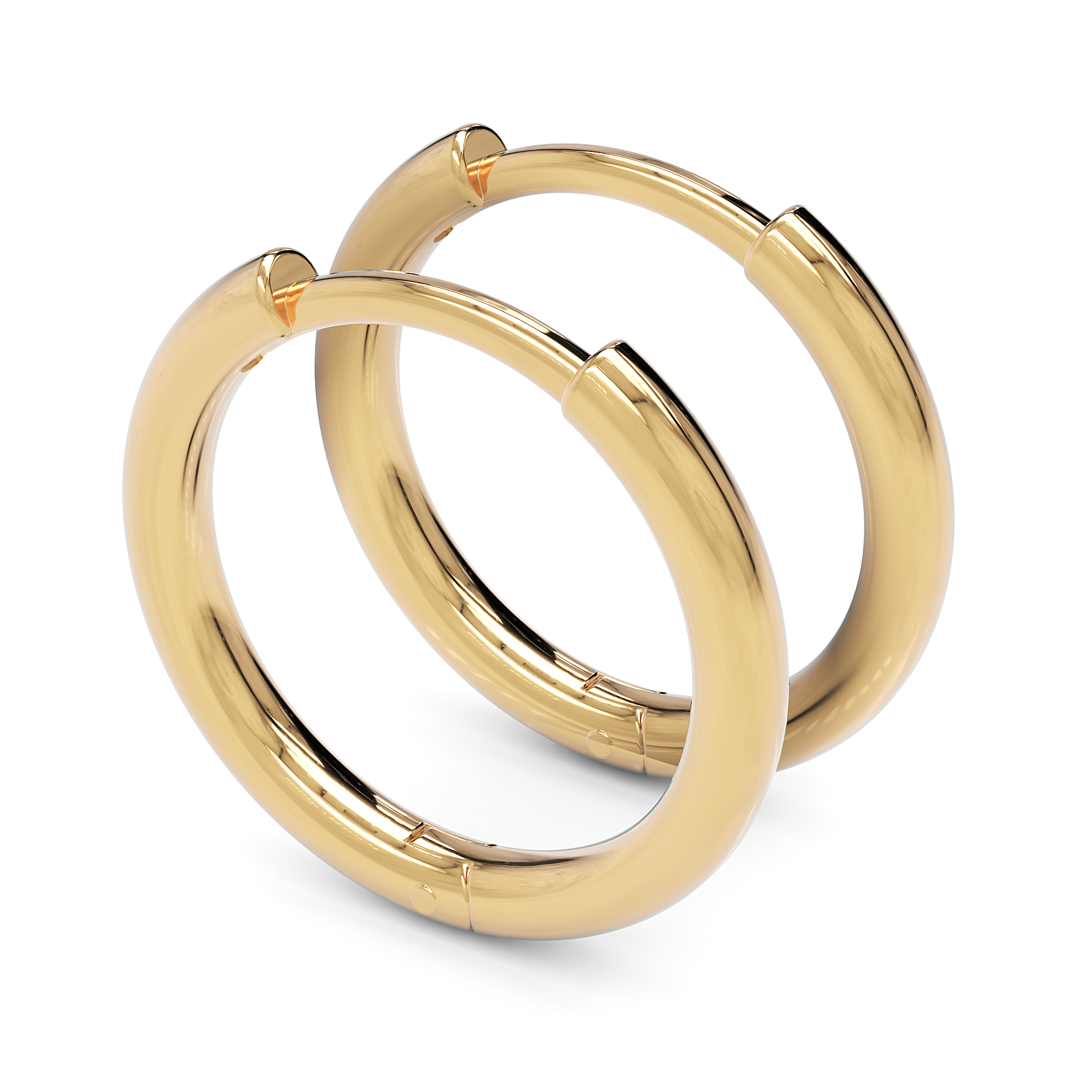 Brinco Argola Elaria em Ouro 18K
