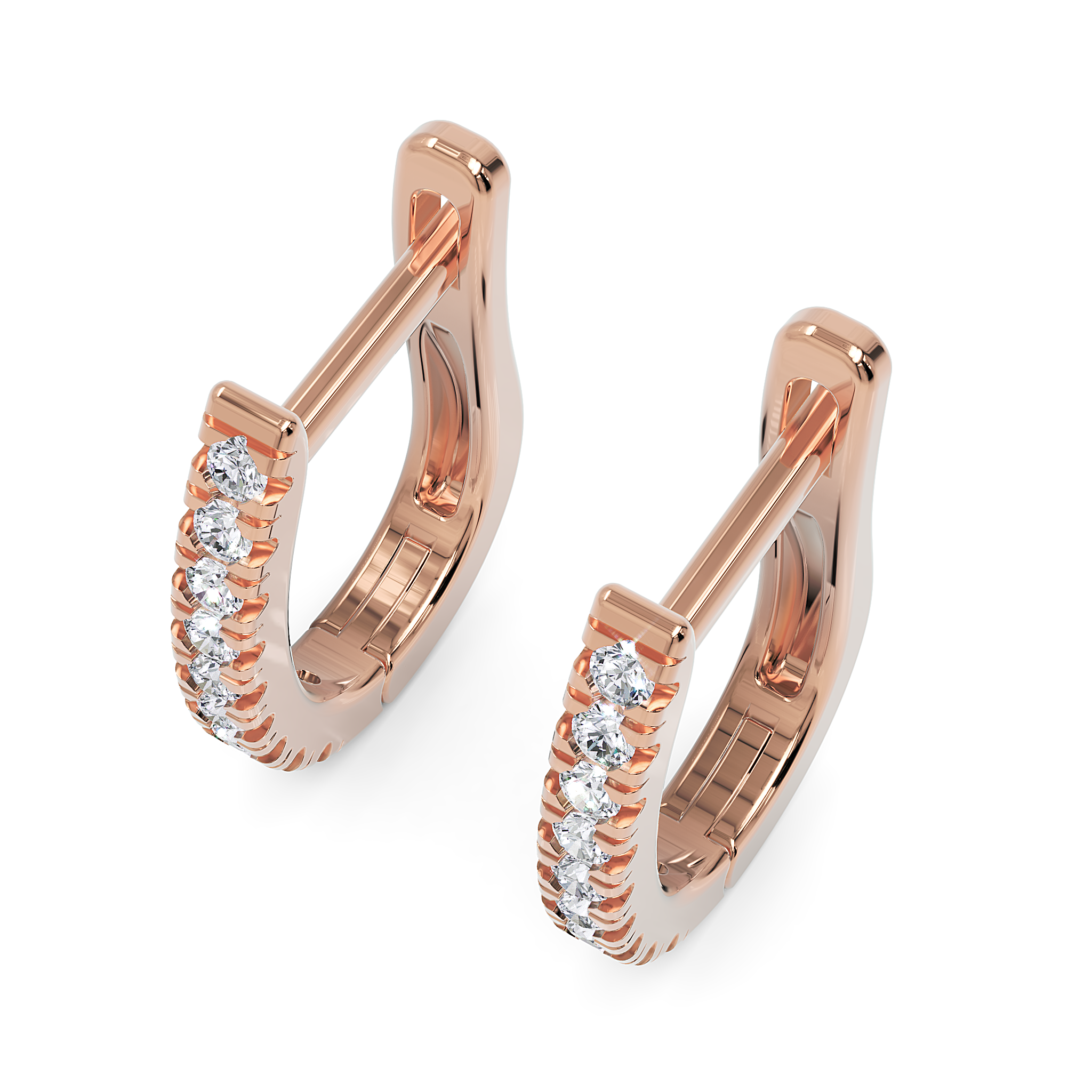 Brinco Misty Diamante 0,28 ct em Ouro 18K