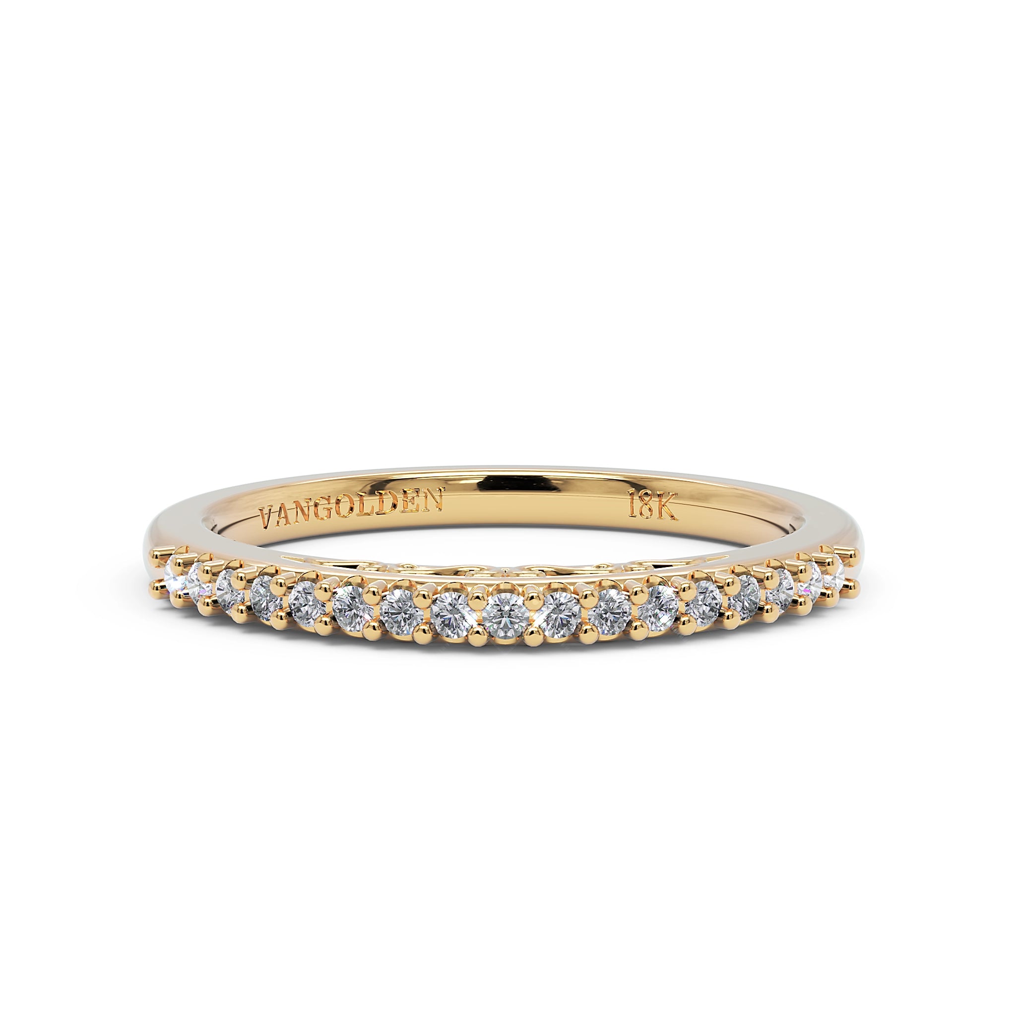 Aparador Freya em Ouro 18K com Diamante Natural
