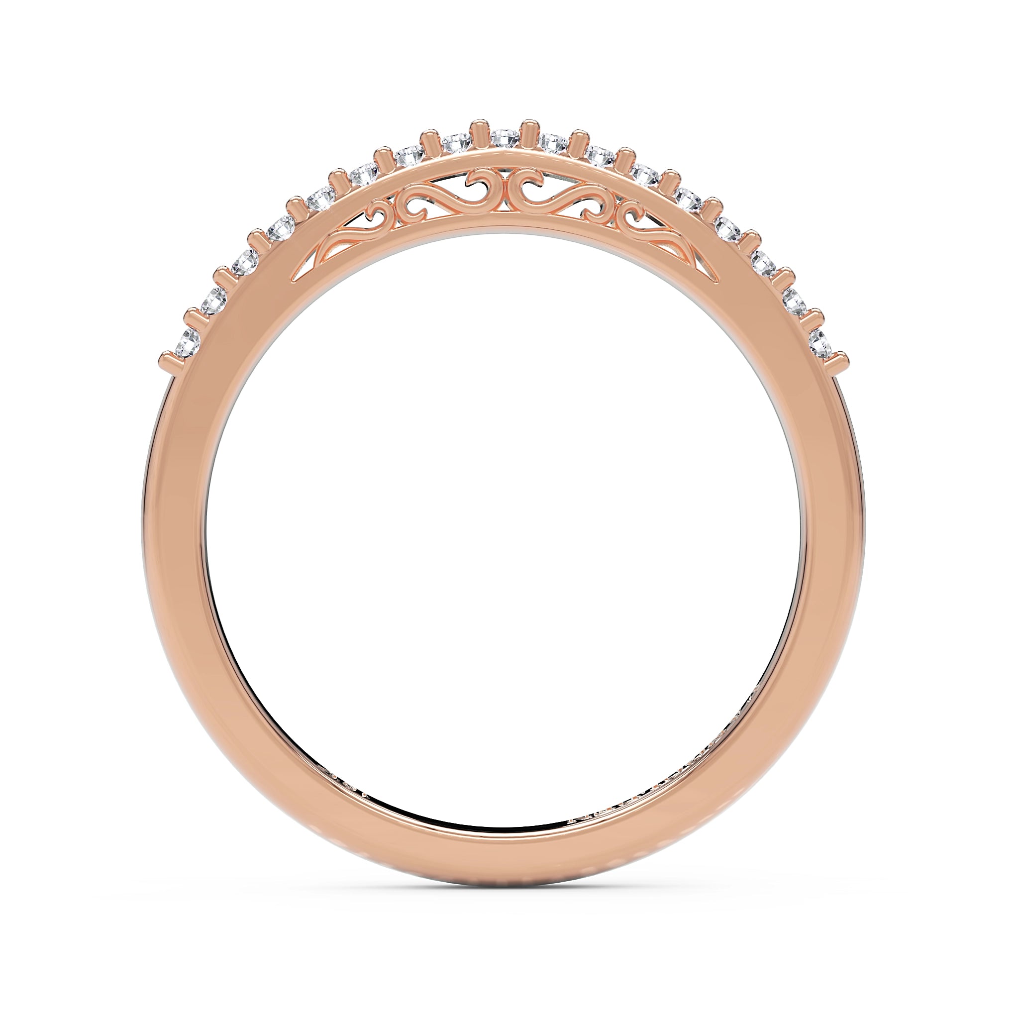 Aparador Freya em Ouro 18K com Diamante Natural