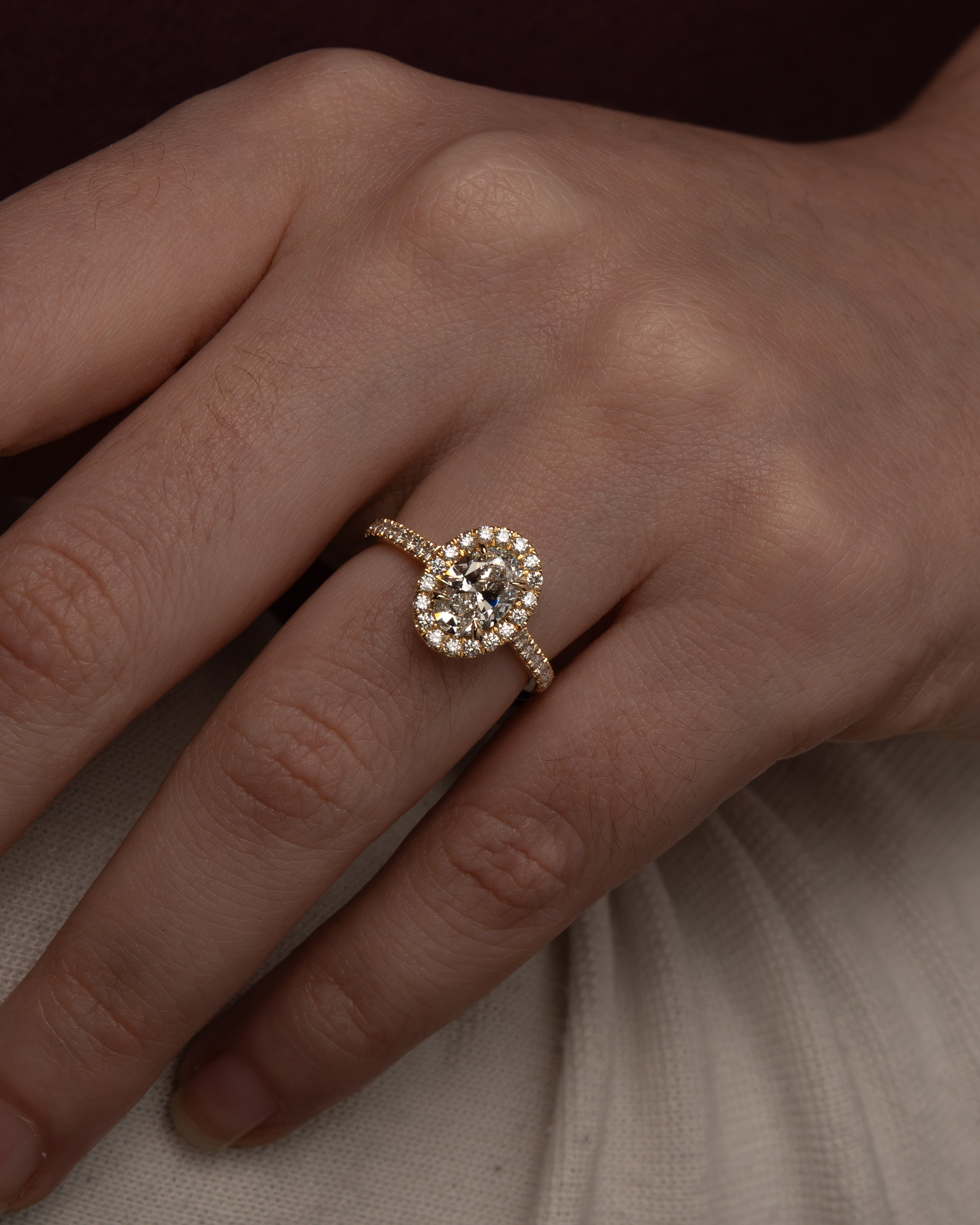 Atlas Lab-Grown Diamond Ring - 1.00ct Oval