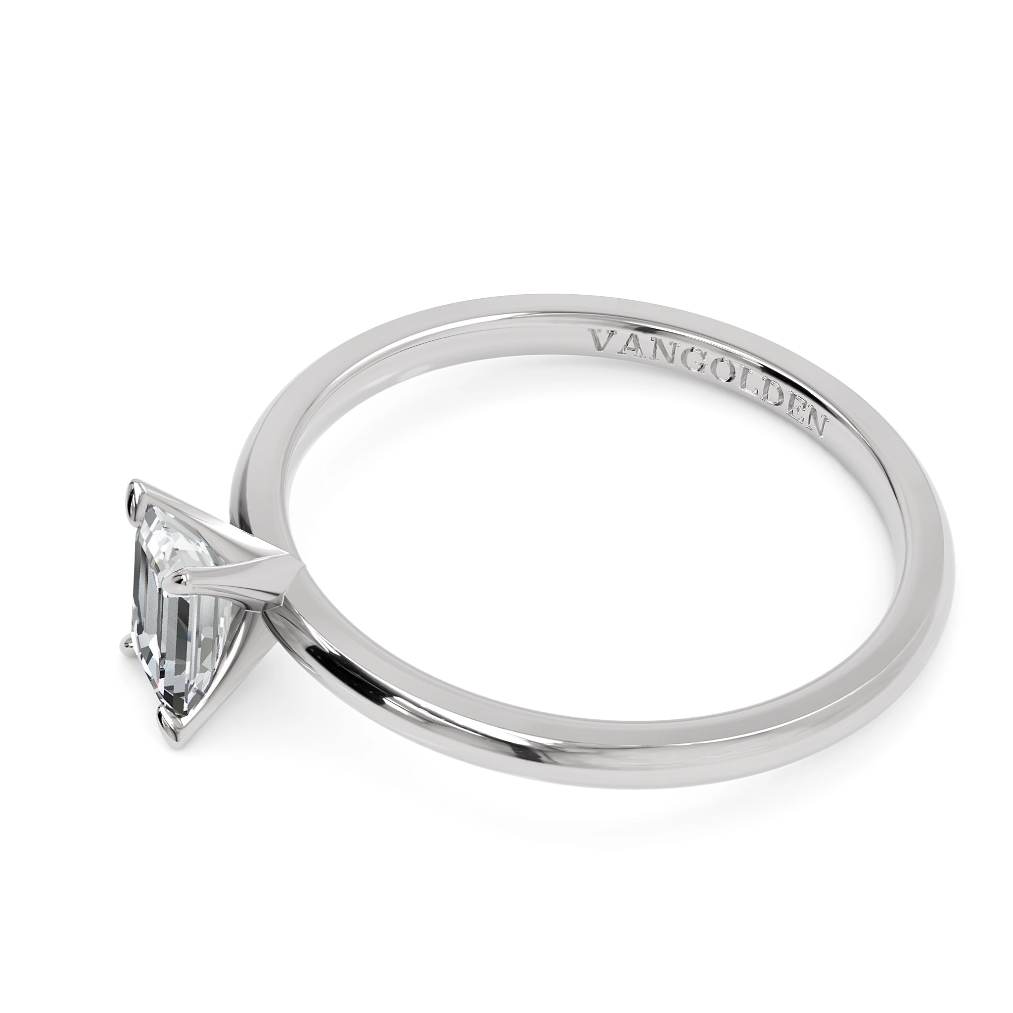 Anel de Noivado Helena Diamante Natural 0,50 ct em Ouro 18K