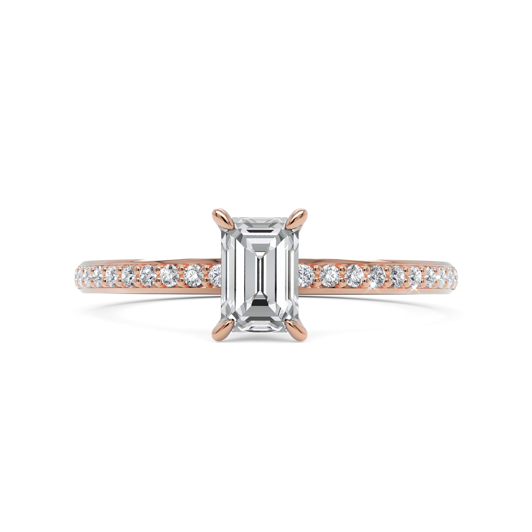 Anel de Noivado Helena II Diamante Natural 0,50 ct em Ouro 18K