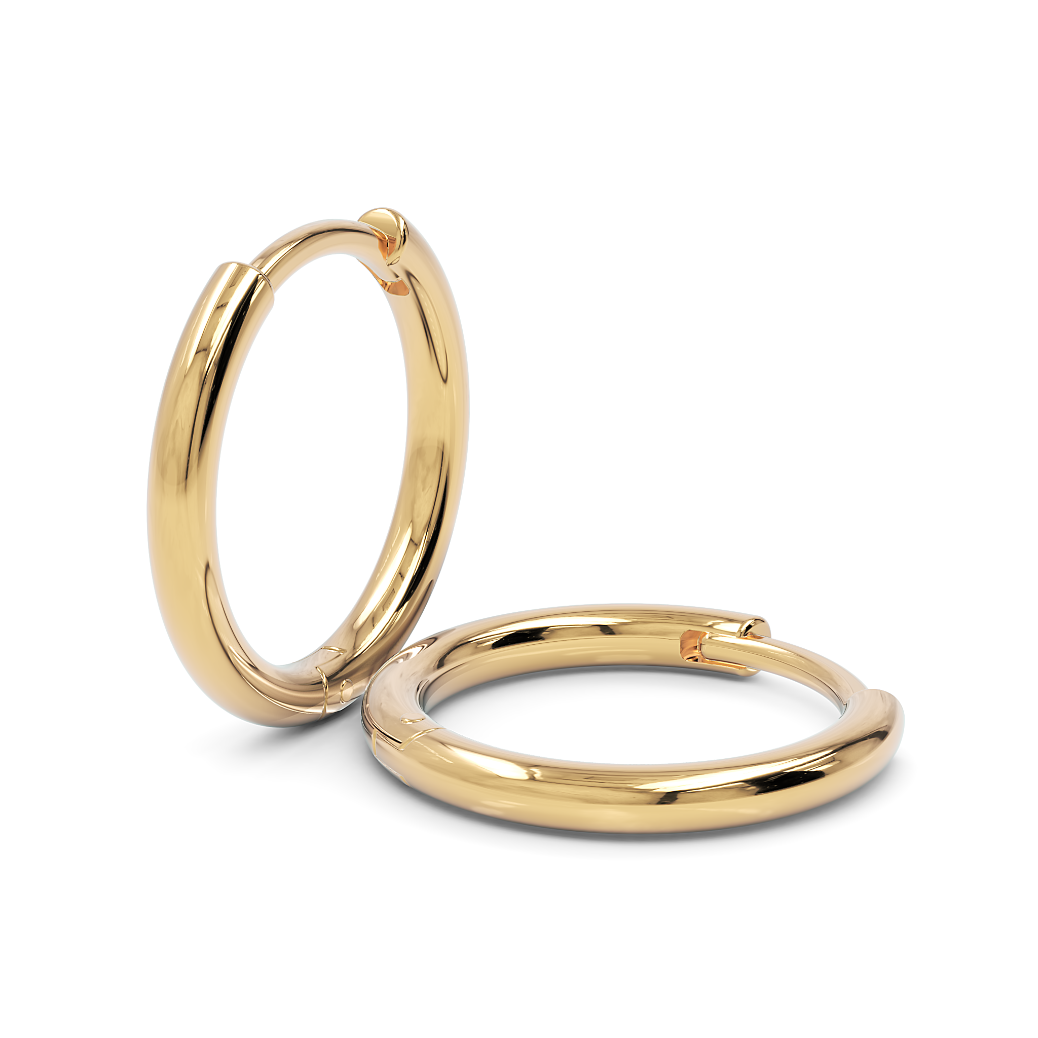 Brinco Argola Elaria em Ouro 18K
