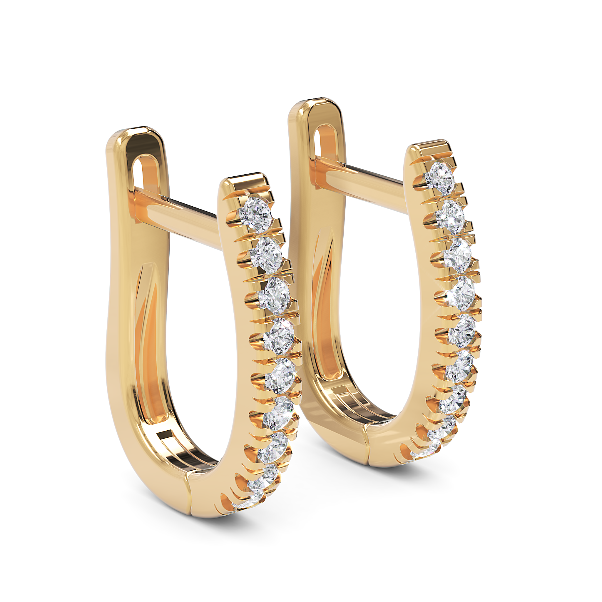 Brinco Misty Diamante 0,28 ct em Ouro 18K