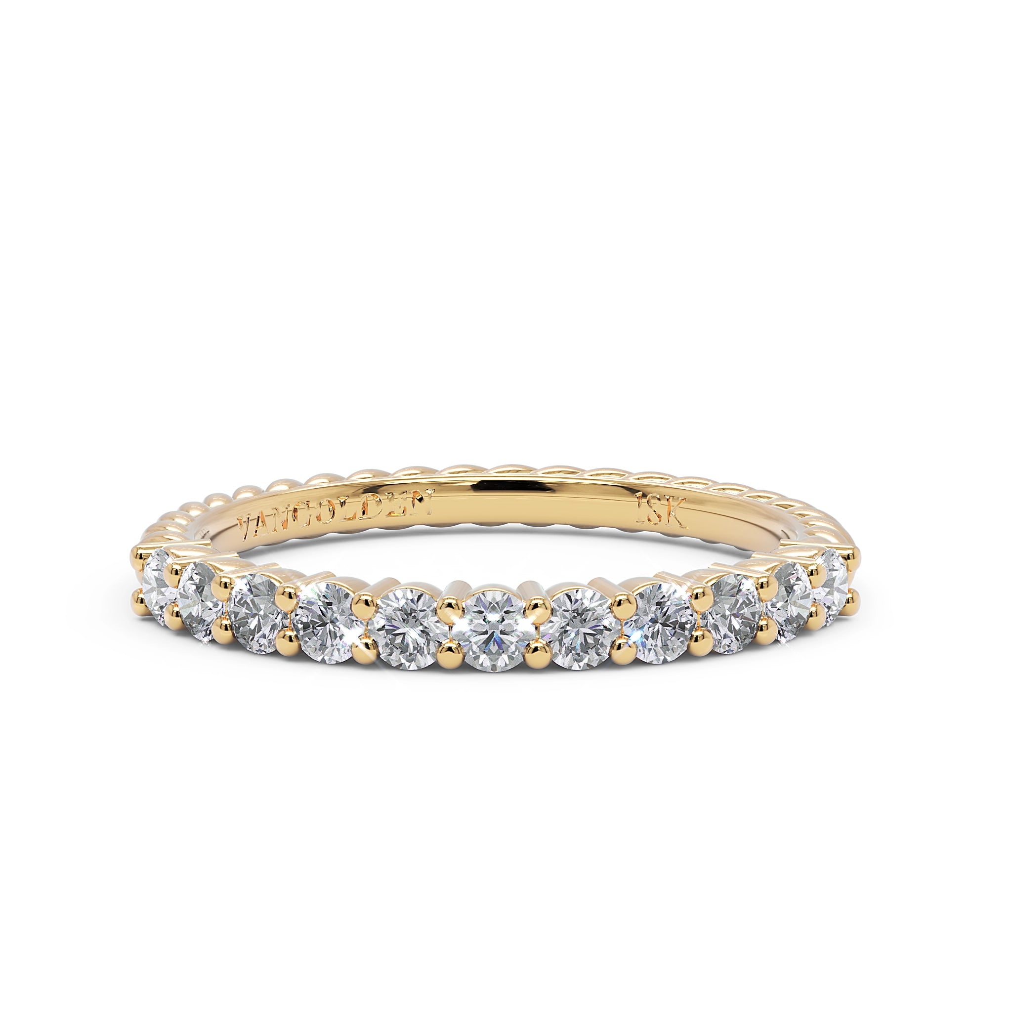 Aparador Lin em Ouro 18K com Diamante Natural