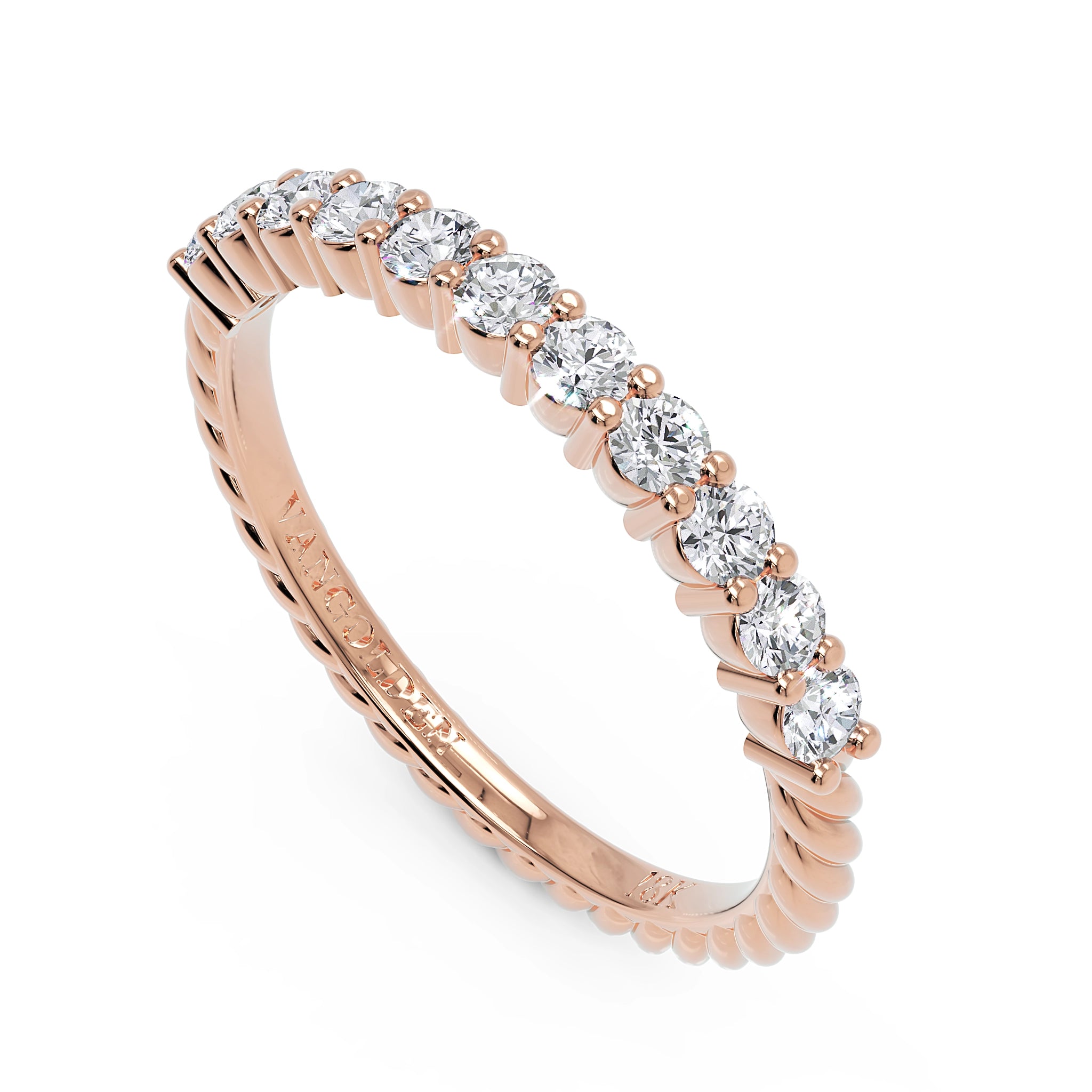 Aparador Lin em Ouro 18K com Diamante Natural