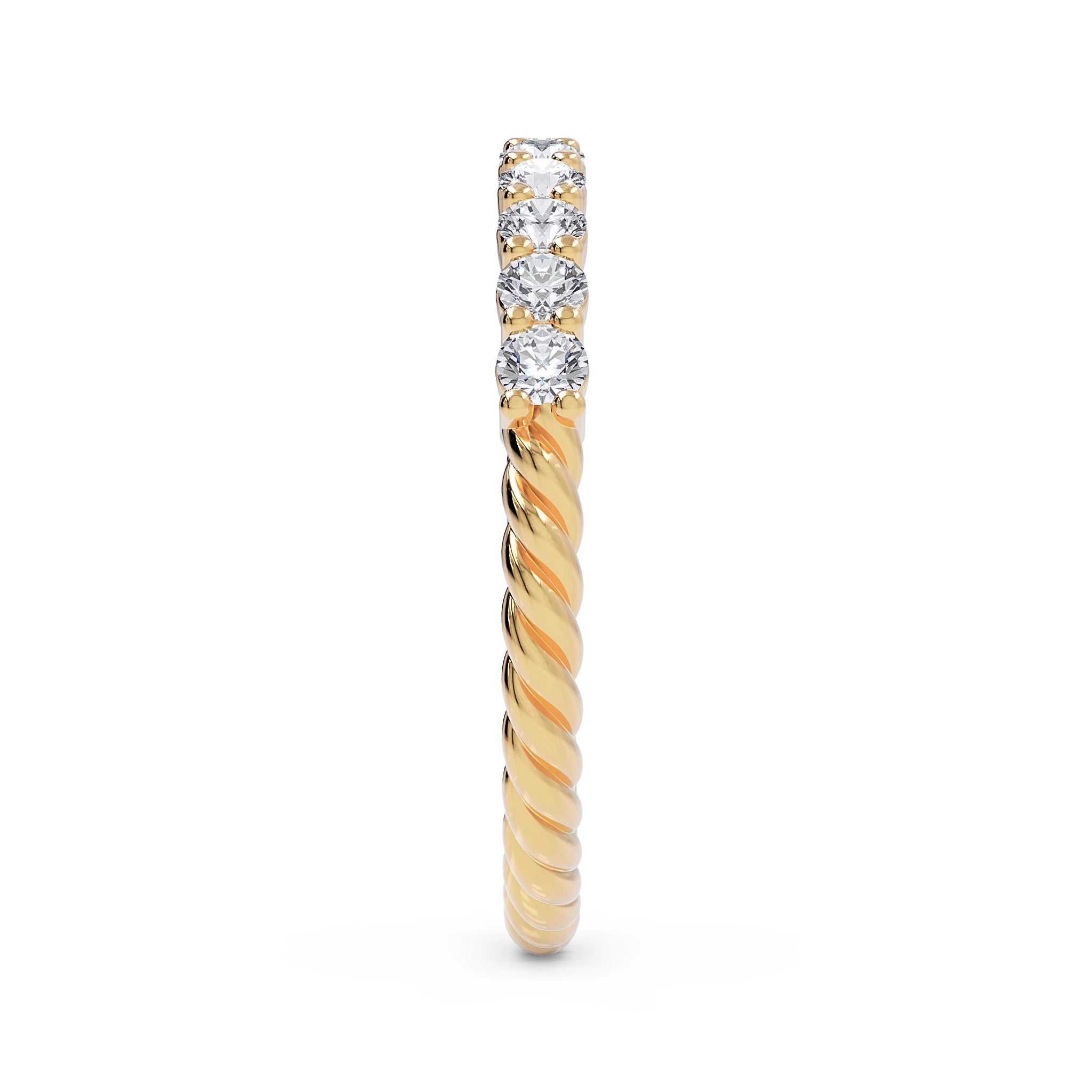 Aparador Lin em Ouro 18K com Diamante Natural
