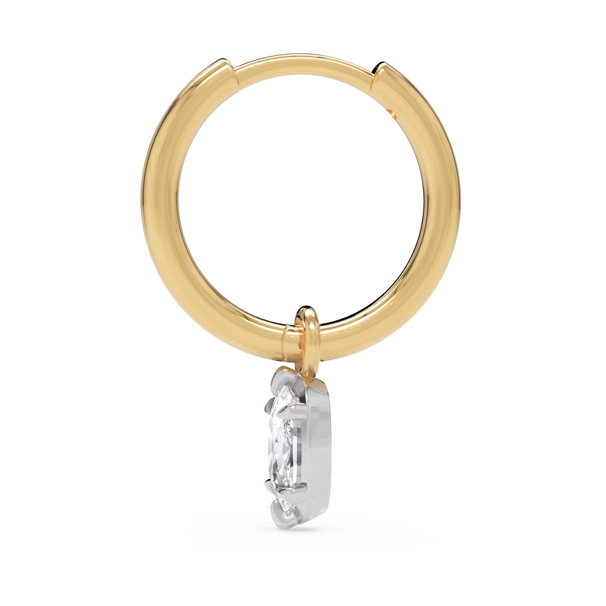 Brinco Georgian Hoop em Ouro 18K