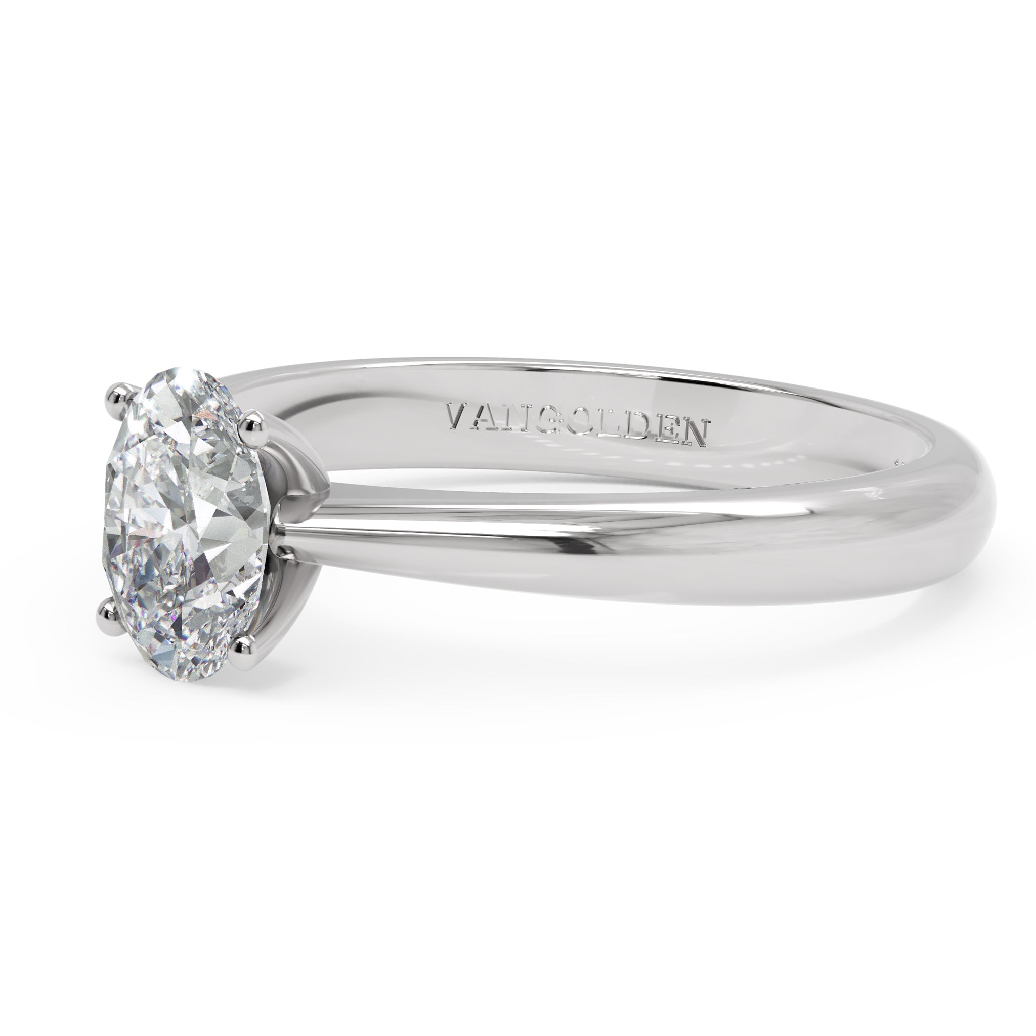 Anel de Noivado Anabel moissanite 1 ct em Ouro 18K